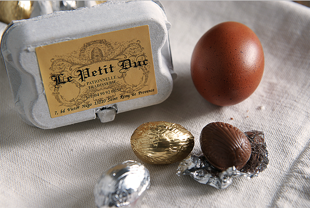 oeufs coquilles au chocolat en kit Le Petit Duc