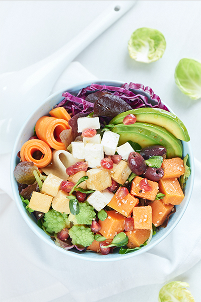 Healthy bowl végétarien