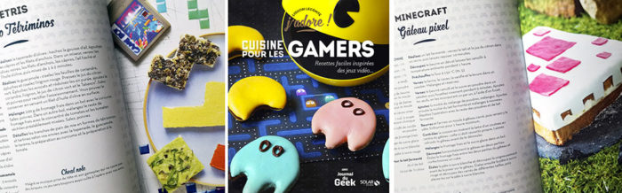 Les Editions Solar lancent, en partenariat avec Le Journal du Geek, « La Cuisine pour les Gamers », un livre de recettes faciles, inspirées des jeux vidéo.