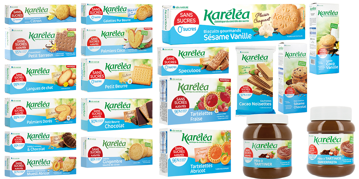 Produits Karéléa sans sucres