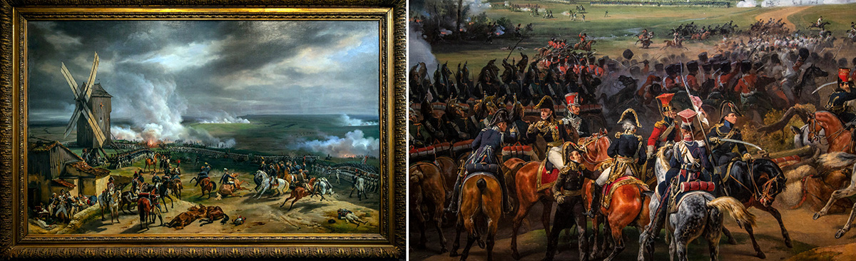 La bataille de Valmy, 20 Septembre 1792 - peinture huile sur toile