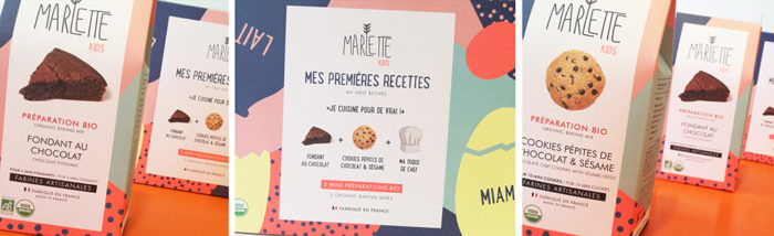 La marque de préparation bio pour gâteaux Marlette a lancé Mes Premières Recettes, son premier coffret pour les kids !