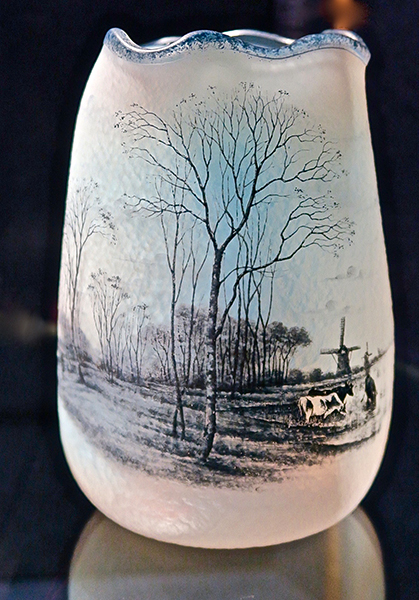 Vase au paysage hollandais - Circa 1900 - @F.lebel 