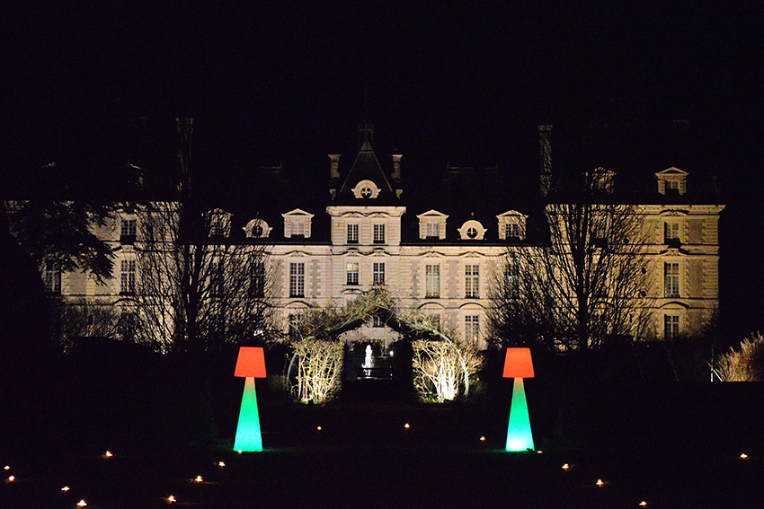 Château de Cherverny la nuit