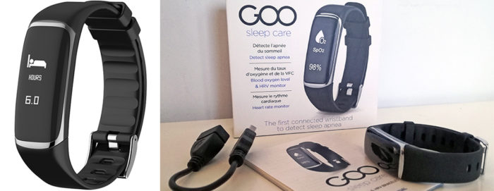GOO SleepCare est un bracelet d’activités nouvelle génération.