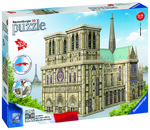 Puzzle 3D Notre Dame de Paris