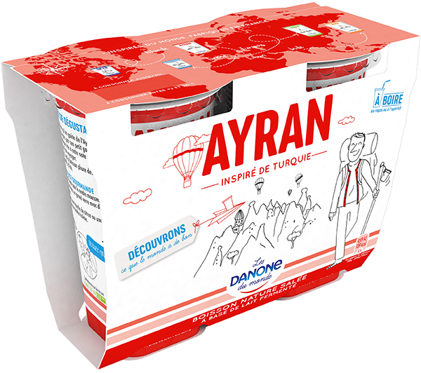 Ayan : Boisson nature salée à base de lait fermenté