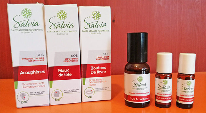 Salvia présente un trio d'indispensables à base d’huiles essentielles.