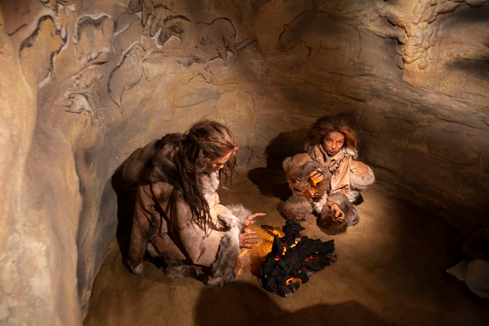 reproduction de la grotte Chauvet