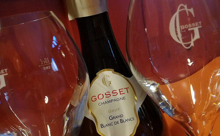 Le Champagne Gosset s’offre en coffret pour la Saint-Valentin.