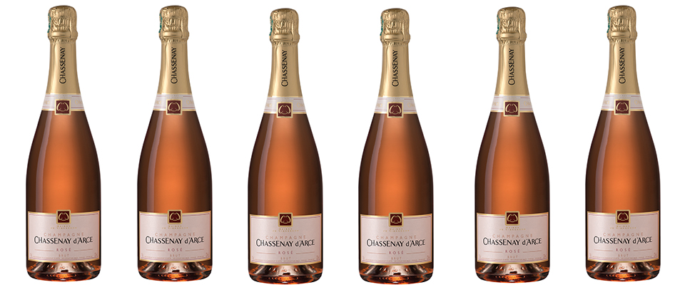 Champagne Chassenay d’Arce : Cuvée Rosé brut