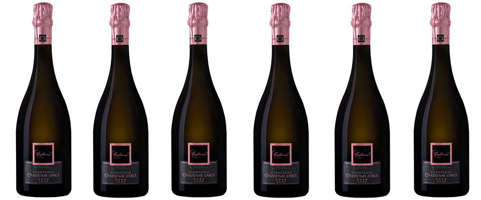 Champagne Chassenay d’Arce  :  Confidences Rosé brut 2009
