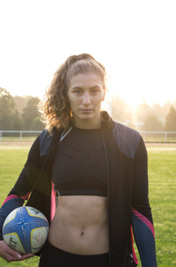 Lina Guérin (membre de l’équipe de France de rugby à 7).