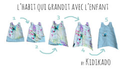 Vêtements évolutifs Kidikado