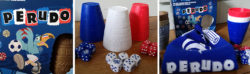 A l’occasion de la Coupe du Monde de football en Russie, Asmodee lance pour trois de ses jeux – Perudo, Time’s Up !, Dobble - des versions spéciales Équipe de France.
