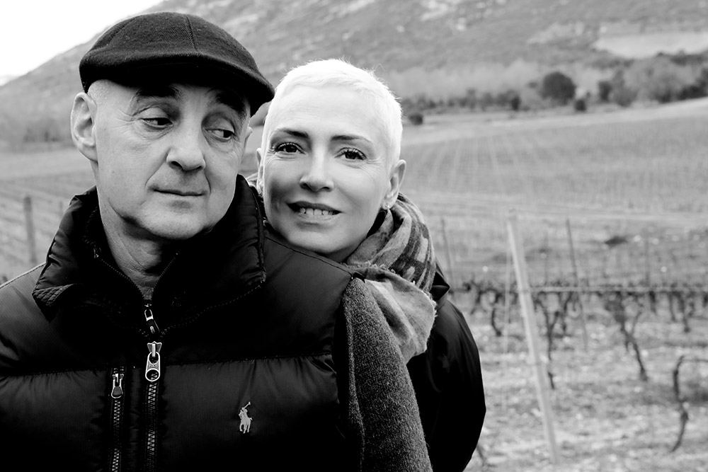 Yves Leccia et sa femme Sandrine