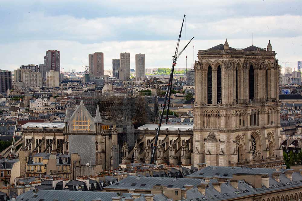 La cathédrale Notre Dame de Paris.