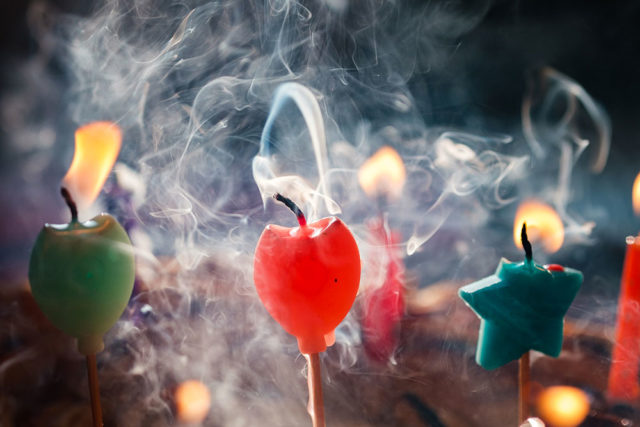 Bougies romantiques sans fumée écologiques en cristal, 12 pièces