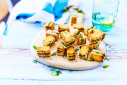 20 mini-croque poulet