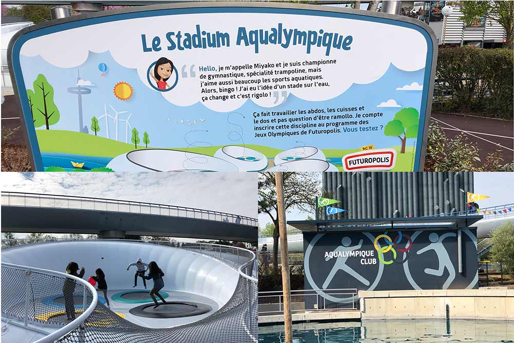 Stadium Aqualympique Futuropolis