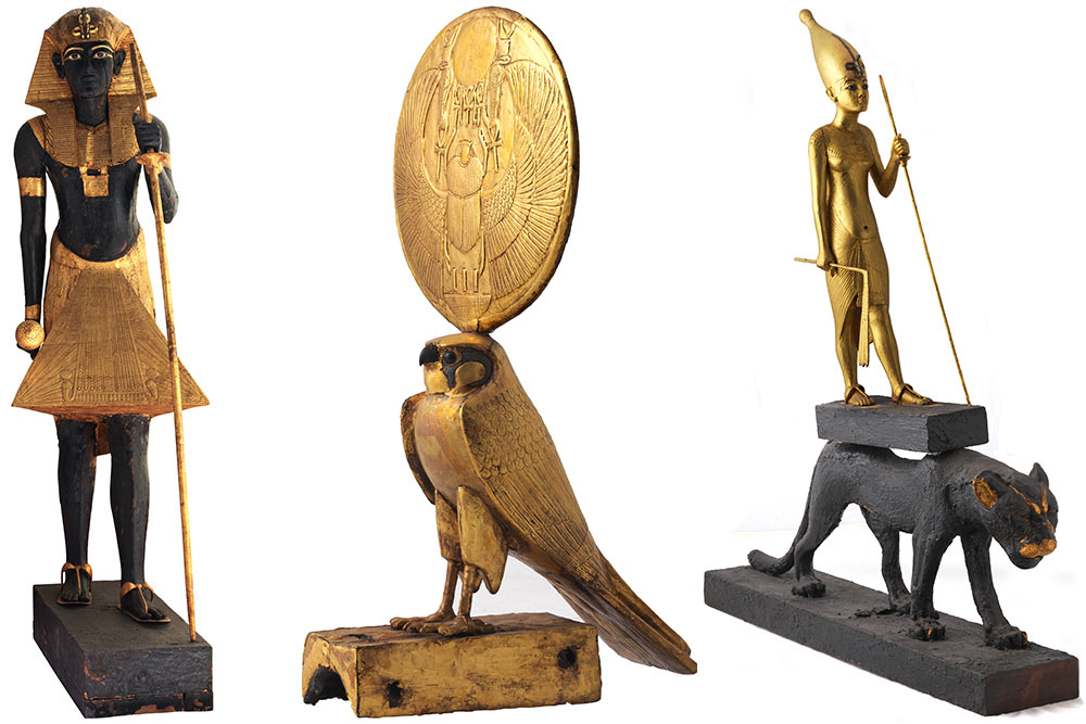 Figurine d’Horus sous les traits d’un faucon solaire
