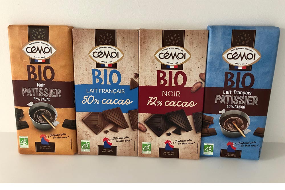 Chocolats Bio Cémoi