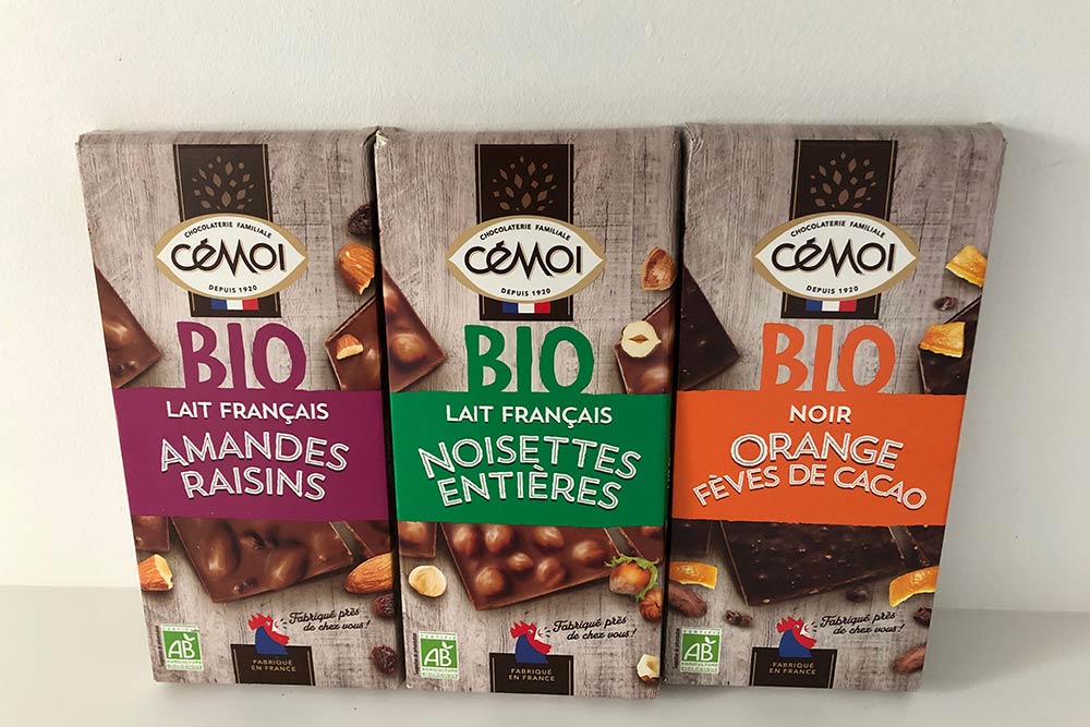 Chocolats Bio Cémoi