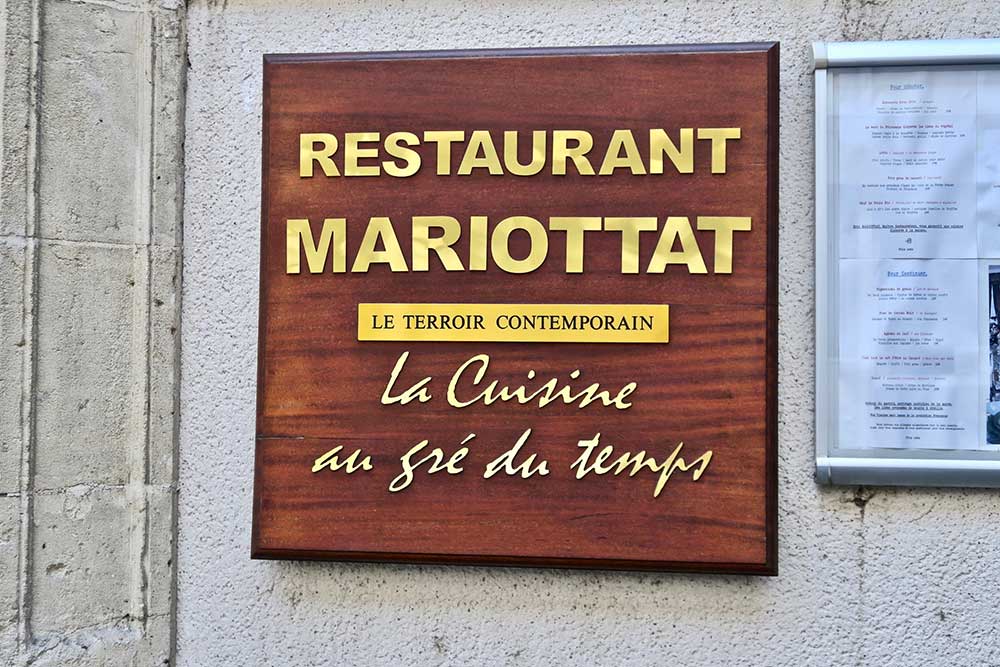 Restaurant Mariottat