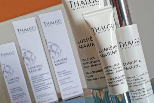 Thalgo a créé Lumière Marine, une gamme anti-taches.