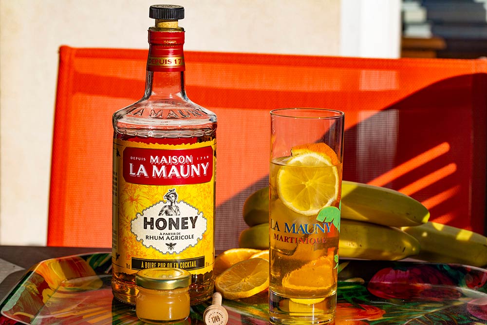 Rhum Honey Maison La Mauny
