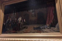 Tableau représentant l'assassinat du Duc de Guise