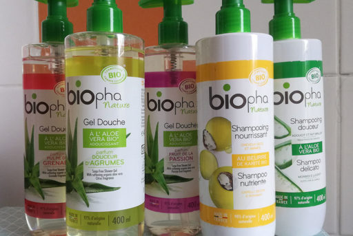 Biopha Nature : gels douche et shampooings 100% bio