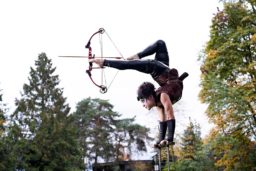 Brittany Walsh - Farthest arrow shot using the feet