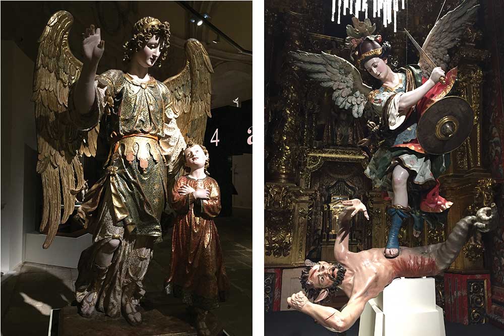 LERMA : Expo Angeli - Ange gardien par Sebastian Ducete. L'Archange Saint-Michel