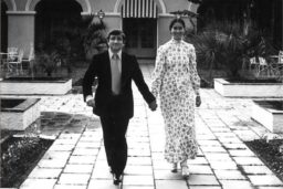 Christine et Michel Guérard en 1972 Les Prés d'Eugénie