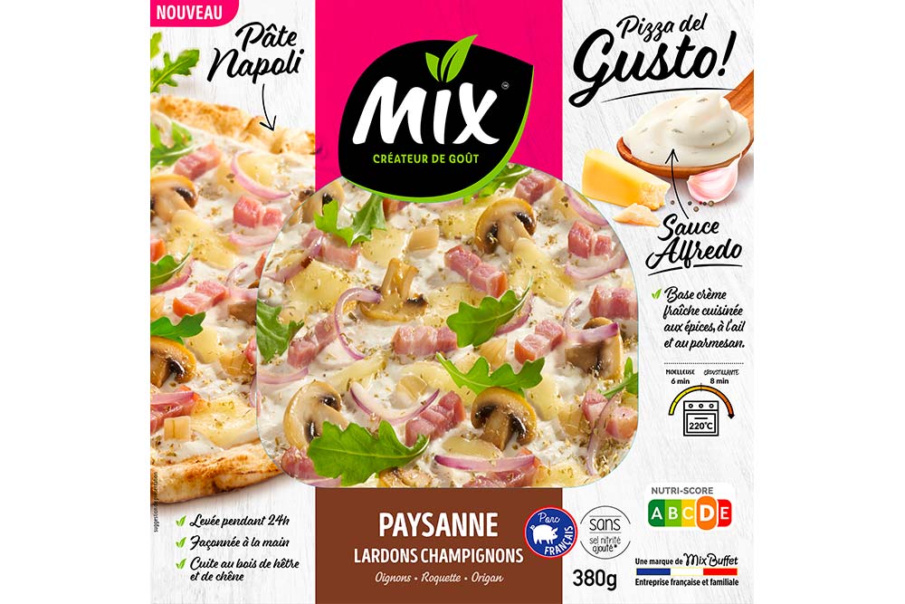 Pizza Mix Paysanne