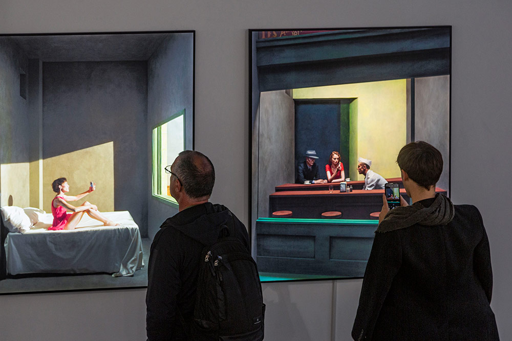 Un air d’Edward Hopper avec les images d’Eugenio Recuenco