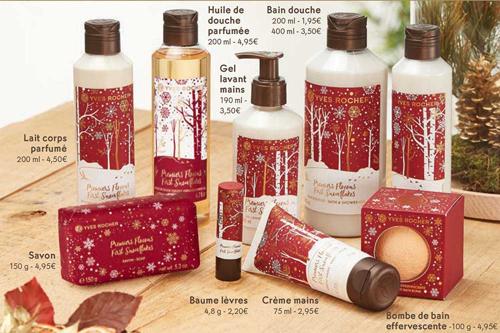 Yves Rocher : Collection Premiers Flocons