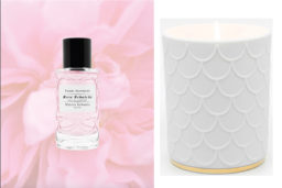 Eau de parfum Rose Rebatchi et Bougie Rose rouge