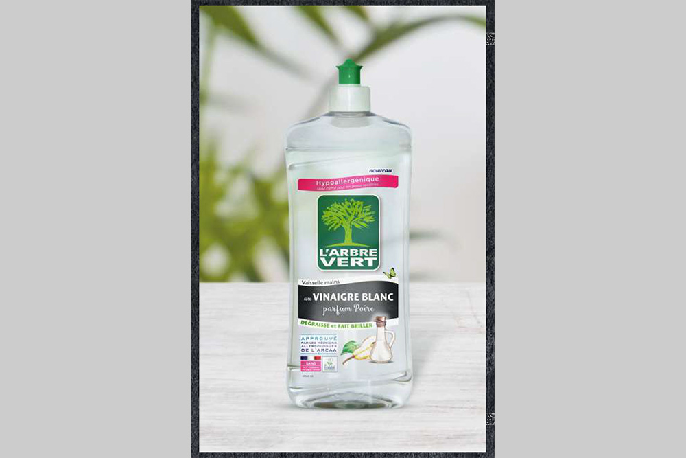 Arbre - Vert : Liquide vaisselle parfum poire