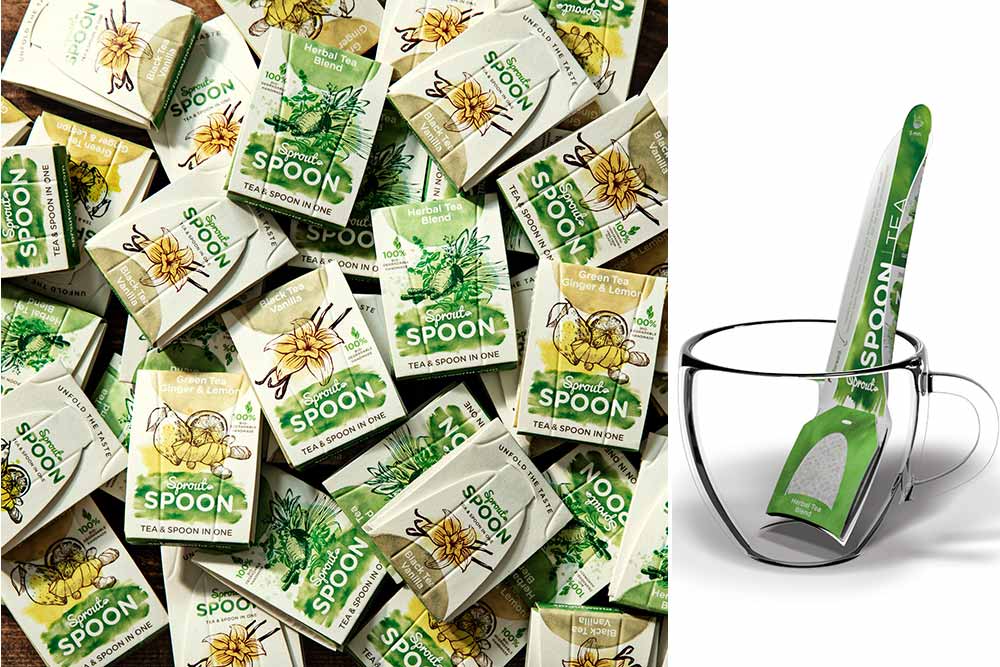 Sprout Spoon : Cuillère à Thé Biodégradable