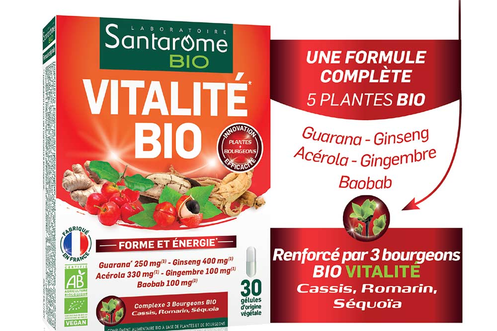 Compléments alimentaires bio - Santarome