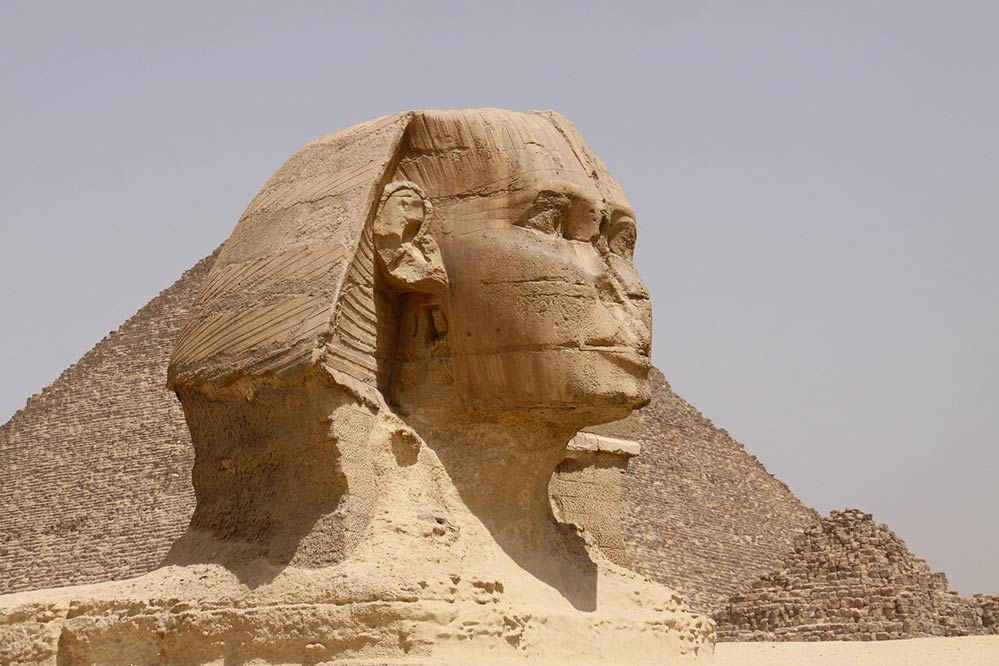Aton - Egypte Sphinx