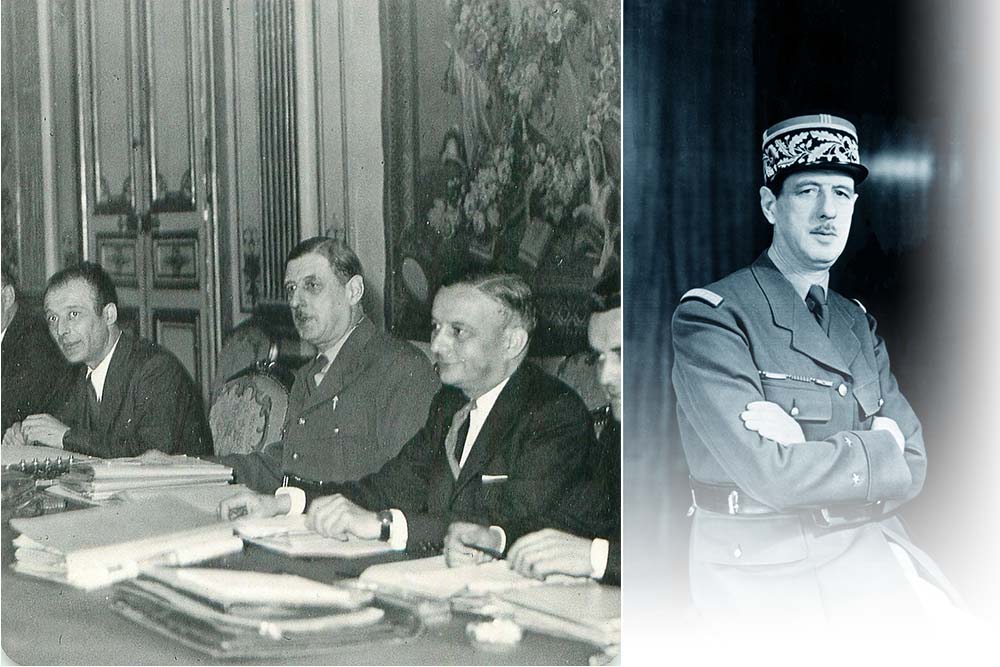 General De Gaulle - Gouvernement provisoire de la République française