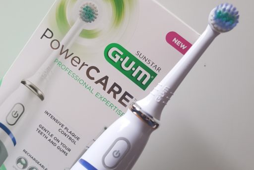 GUM PowerCare, brosse à dents électrique.