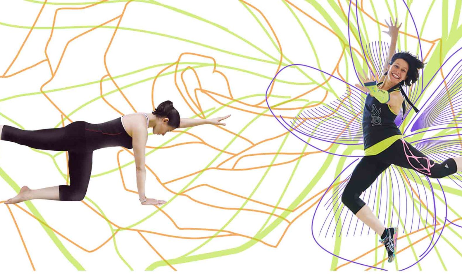 Pilates et Zumba pour rester en forme pendant le confinement...