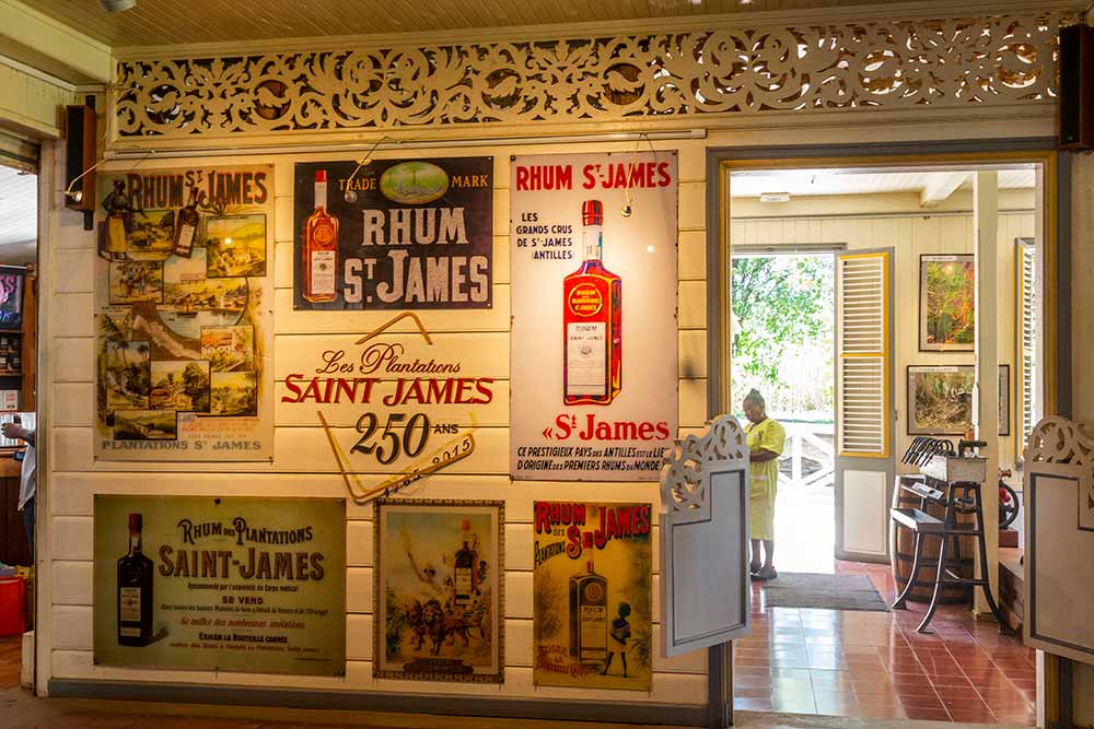Le musée Saint James en Martinique