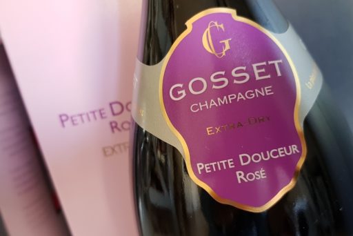 Petite Douceur Rosé Champagne Gosset.
