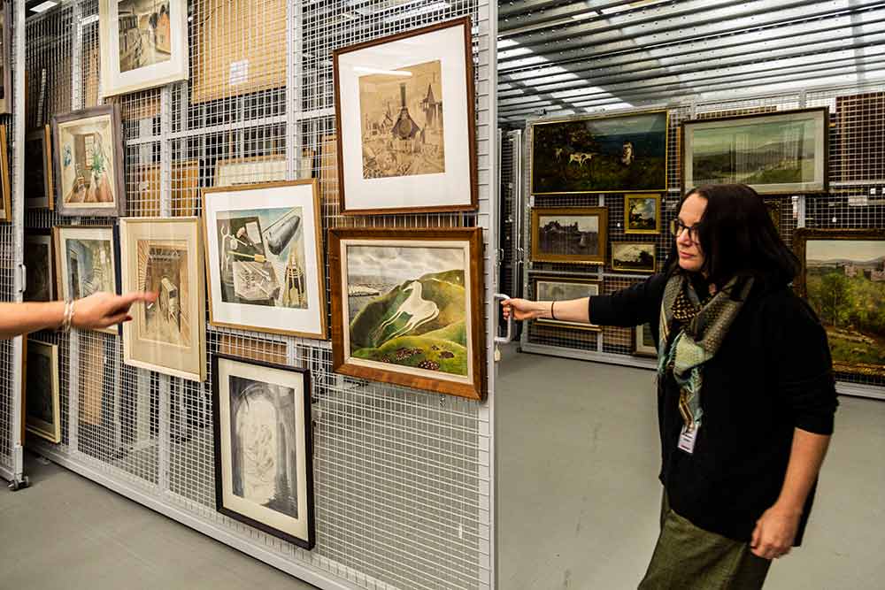 La Towner Art Gallery possède de magnifiques collections dont une série de l’artiste Eric Ravilious originaire de la région.