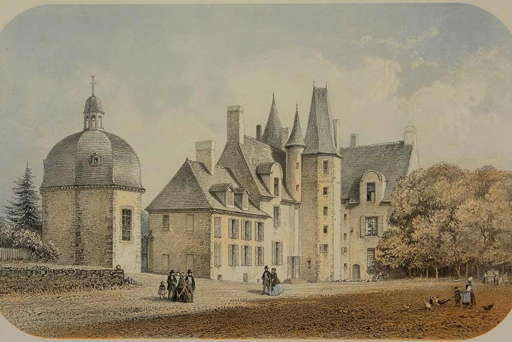 Louis-Julien Jacottet. Le château des Rochers et sa chapelle au XVIIIe s. 